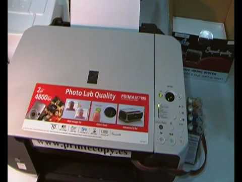Cómo instalar impresora canon mp190