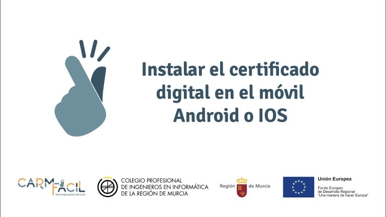 Cómo instalar certificado digital android