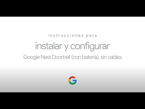 Cómo instalar nest doorbell