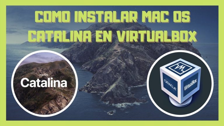 Cómo instalar mac en virtualbox