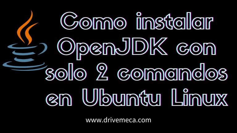 Cómo instalar openjdk en ubuntu