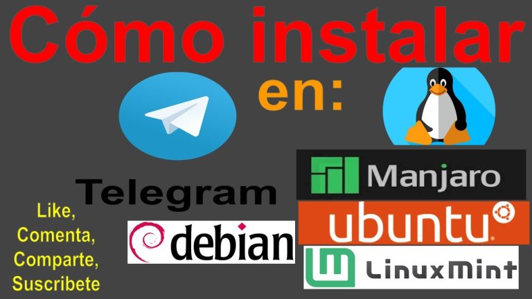 Cómo instalar telegram en linux
