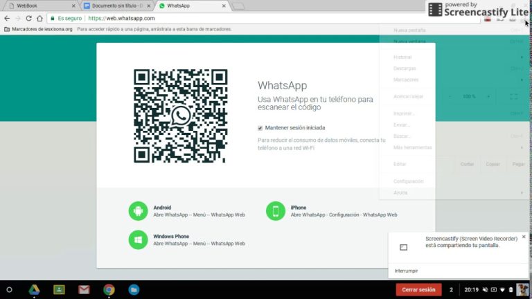 Cómo instalar whatsapp en chromebook