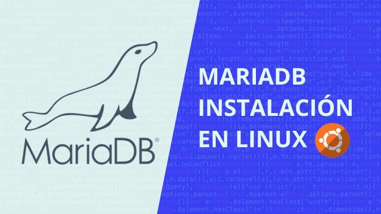Cómo instalar mariadb en linux