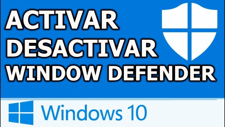 Cómo instalar windows defender 10