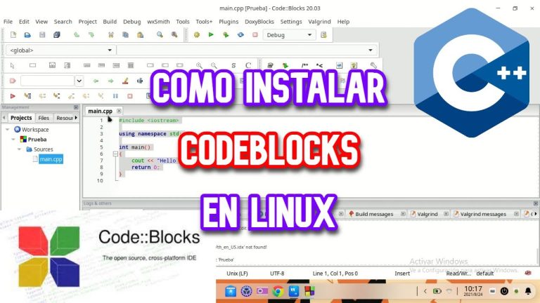 Cómo instalar codeblocks en ubuntu
