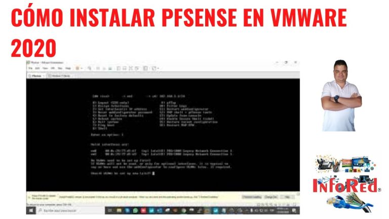 Cómo instalar pfsense en vmware
