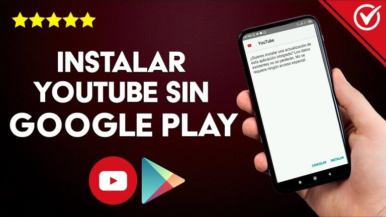 Cómo instalar youtube en android