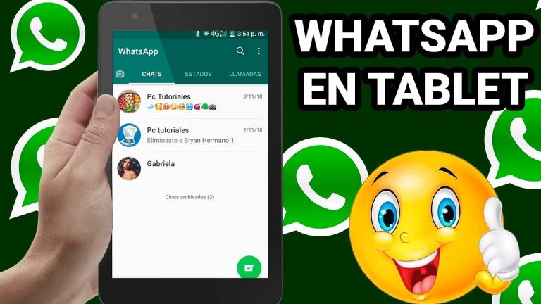 Cómo instalar whatsapp en tablet