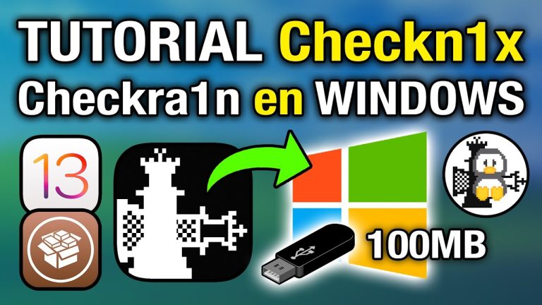 Cómo instalar checkra1n en windows