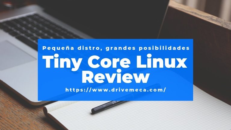 Cómo instalar tiny core linux
