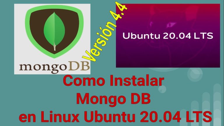 Cómo instalar mongodb en ubuntu